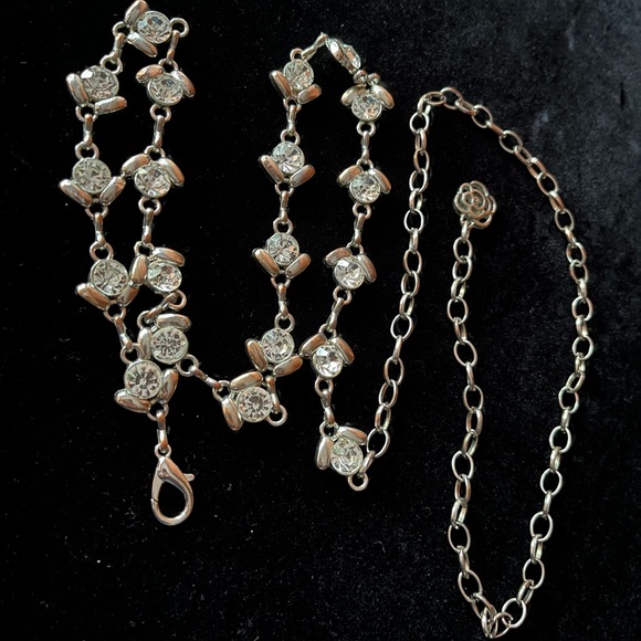 Brighton Rhinestone Chain Belt - Picture 10 of 11